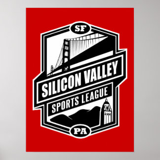 Póster Liga Deportiva de Silicon Valley