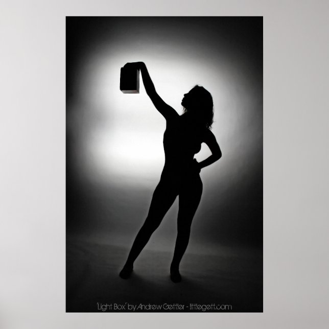 Póster 'Light Box' de Andrew Gettler (Frente)