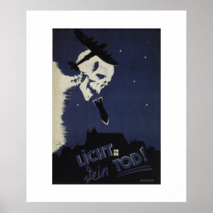 Póster Light means your death_Propaganda Poster