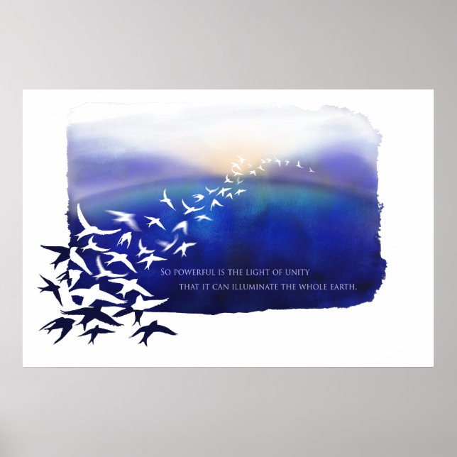 Póster Light of Unity (Frente)