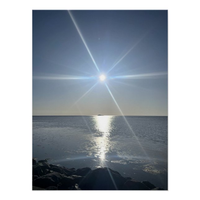 Póster Light Path Across the Sea (Anverso)