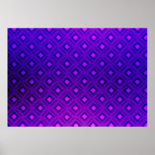 Póster Light Purple layout with lines, rectangle. Shining