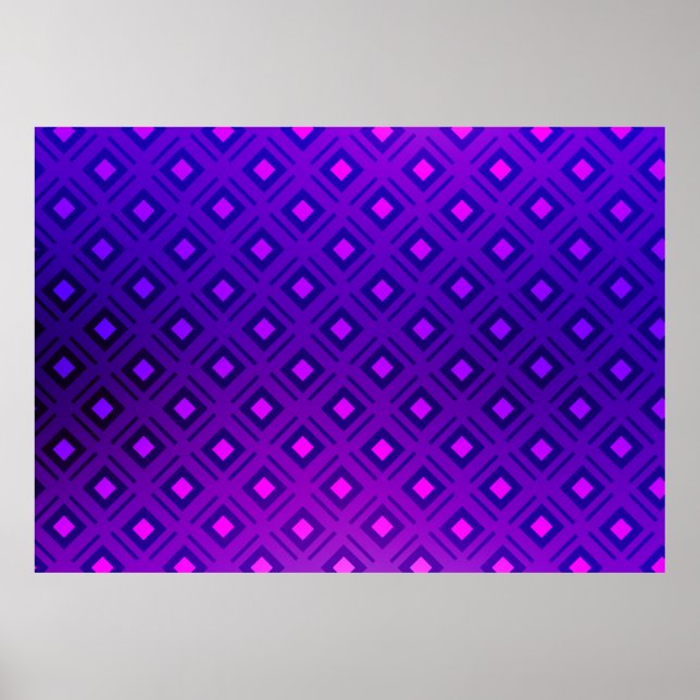 Póster Light Purple layout with lines, rectangle. Shining (Frente)