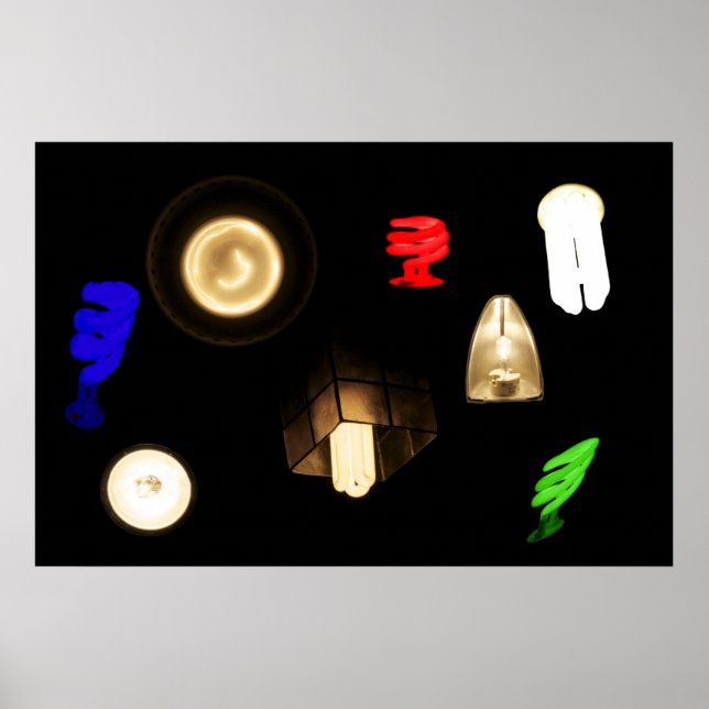 Póster Light show (Frente)