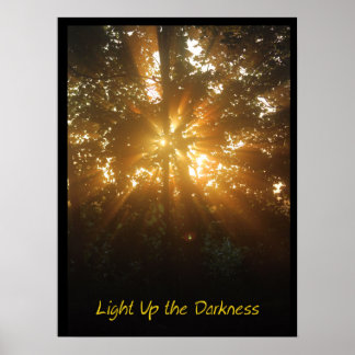 Póster Light up the Darkness Poster
