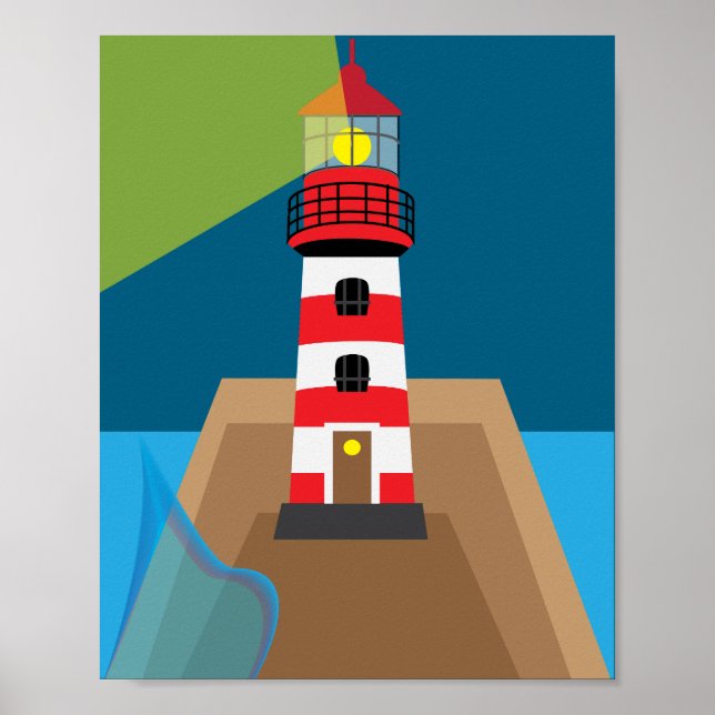 Póster Lighthouse (Frente)