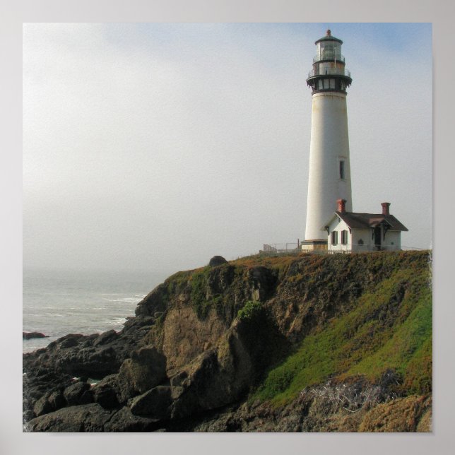 Póster Lighthouse Cliff Poster (Frente)