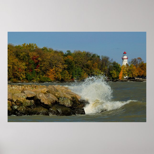 Póster Lighthouse de Marblehead (Frente)