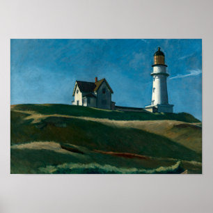 Póster Lighthouse Hill   Edward Hopper  