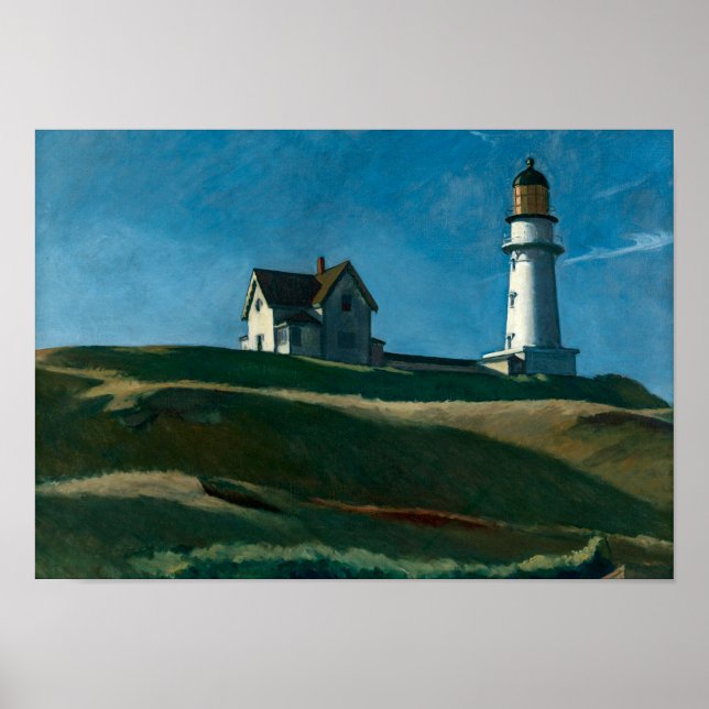 Póster Lighthouse Hill | Edward Hopper | (Frente)