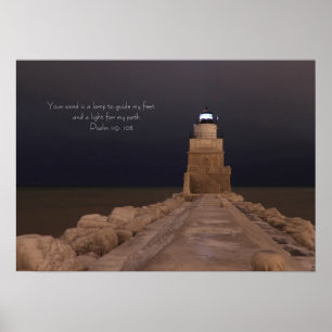 Póster LIghthouse Lamp - 7824