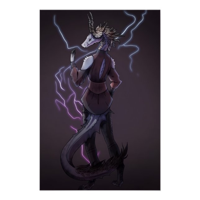 Póster Lightning Dragon (Anverso)
