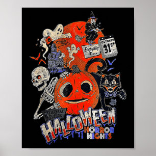 Póster Lil Boo Halloween Noches De Horror Cada 3 De Octub