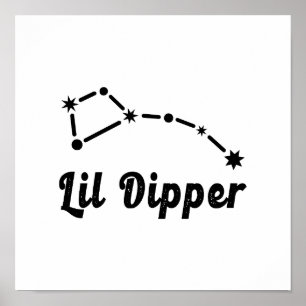 Póster Lil Dipper Constellation Ursa Menor