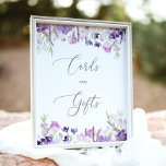 Póster Lilac Lavender Cards and Gifts Poster<br><div class="desc">Lilac Lavender Cards and Gifts Poster. Elementos coincidentes disponibles.</div>