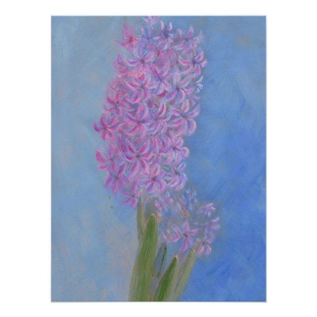 Póster Lilac Pink Hyacinth (Anverso)