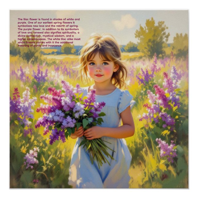 Póster Lilac Symbolism (Anverso)