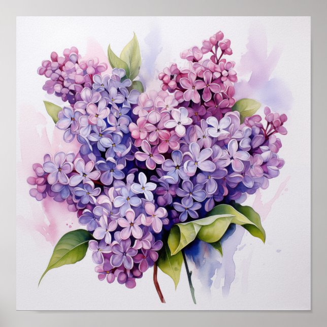 Póster Lilacs (Frente)