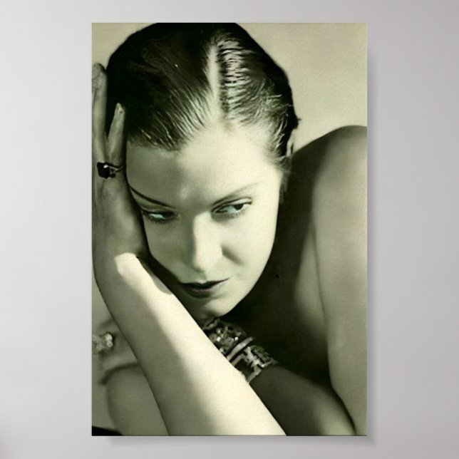 Póster Lili Damita .. Chica de Ziegfeld (Frente)