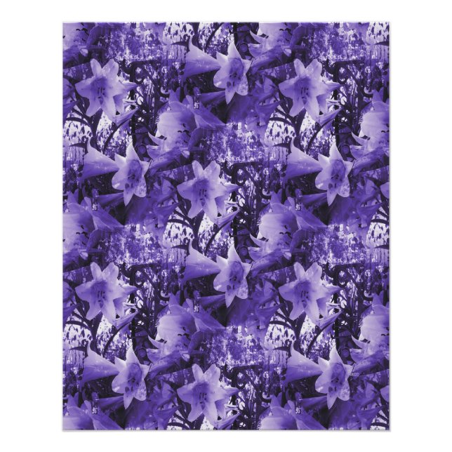 Póster Lilies De Lavanda...... (Anverso)