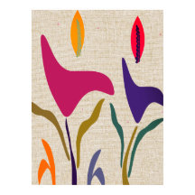 Lilies on Linen