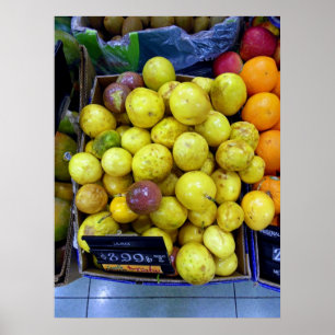 Póster Lilikoi hawaiano para la venta