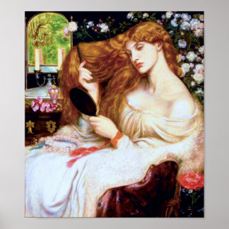 Póster Lilith con pelo rojo