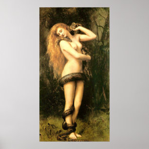 Póster Lilith de John Collier