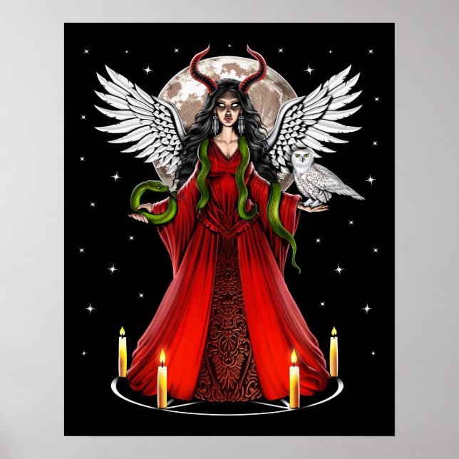 Póster Lilith Pagan Goddess (Frente)