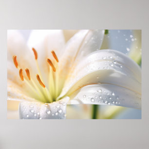 Póster Lilium Flor Petal Naturaleza Sereno Calle