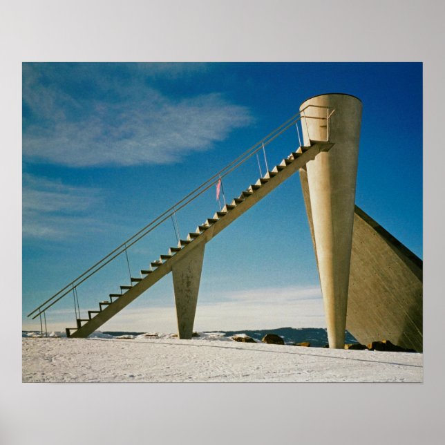 Póster Lillehammer Noruega (Frente)