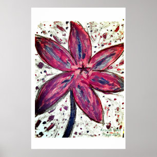 Póster Lillium Orientale