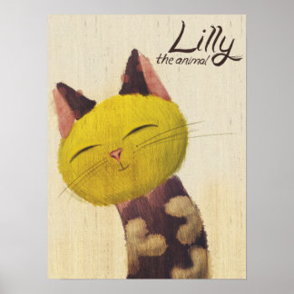 Póster Lilly El Poster Del Gato