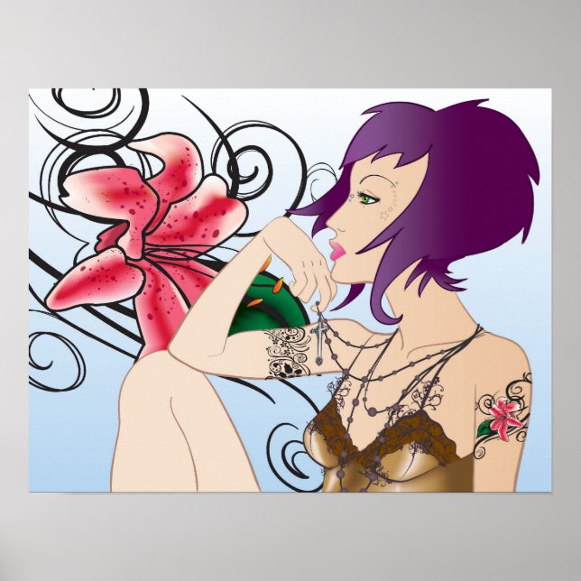 Póster Lily (Frente)