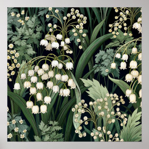 Póster Lily of the Valley Art Print