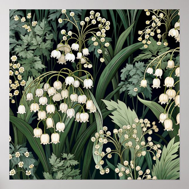 Póster Lily of the Valley Art Print (Frente)