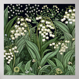 Póster Lily of the Valley Art Print