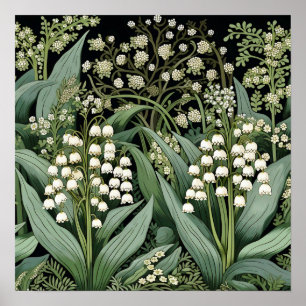 Póster Lily of the Valley Art Print