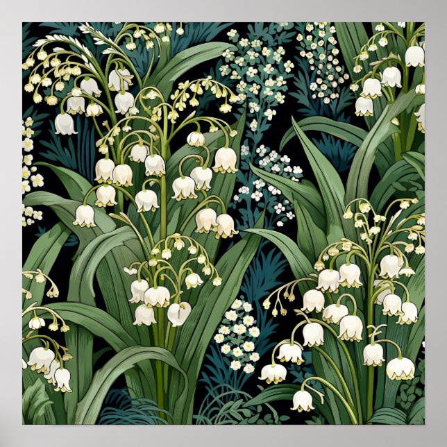 Póster Lily of the Valley Art Print (Frente)
