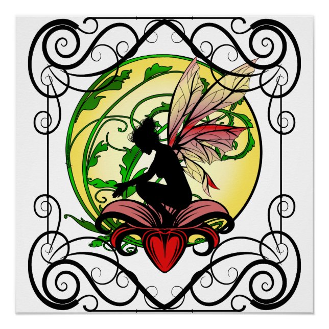 Póster Lily Shadow Fairy (Anverso)