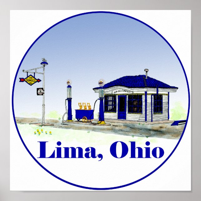 Póster Lima, Ohio (Frente)