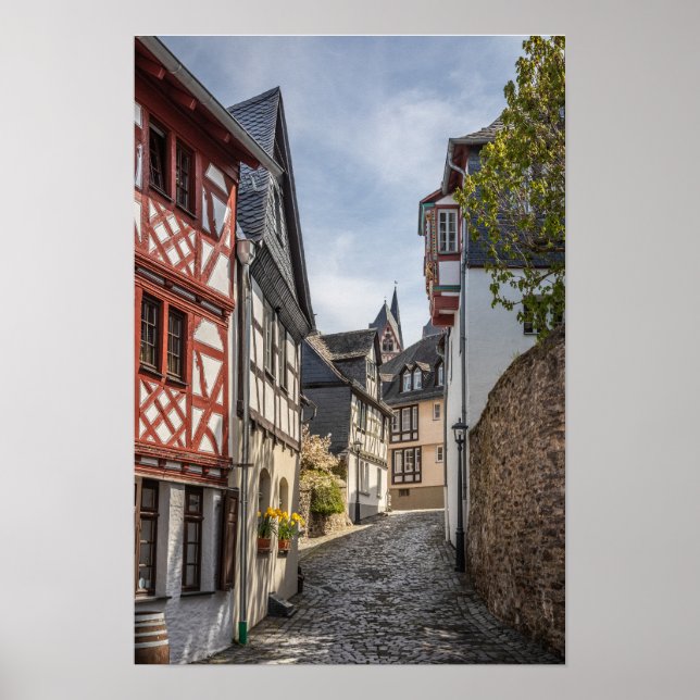 Póster Limburg Lahn Alemania (Frente)