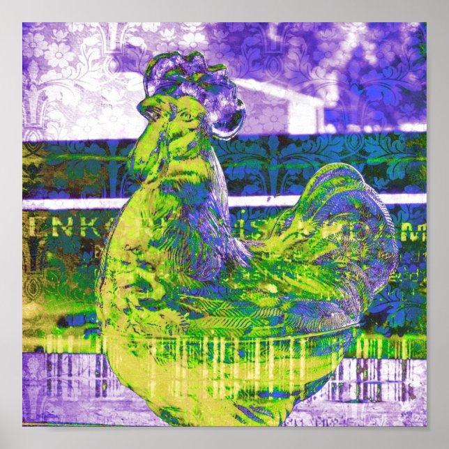 Póster Lime Rooster (Frente)