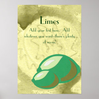 Póster Limes Poster