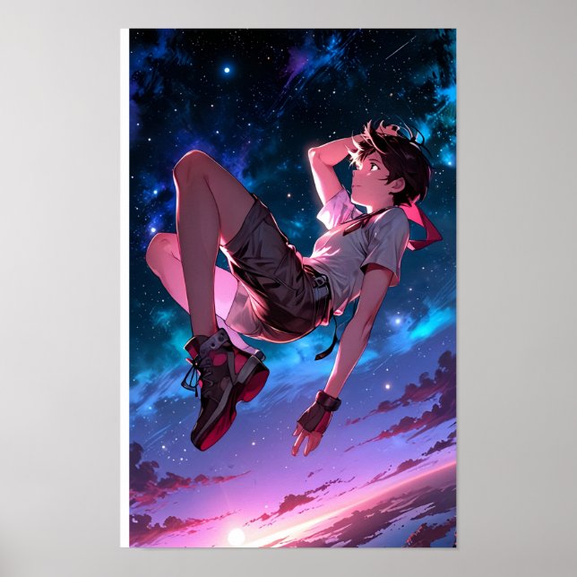 Póster LIMITADO | Sueños Skybound - Poster cósmico de Ani (Frente)