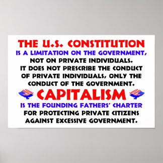 Póster Limitar el gobierno