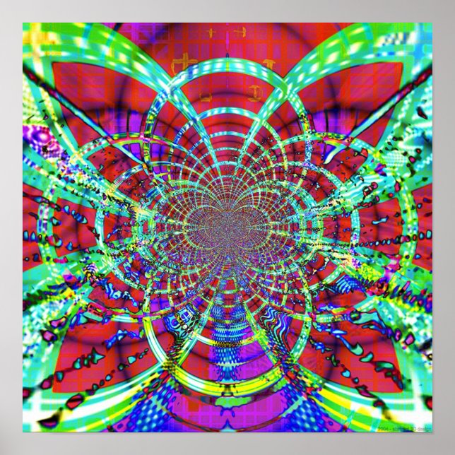 Póster Límite máximo abstracto 1.3c (Frente)