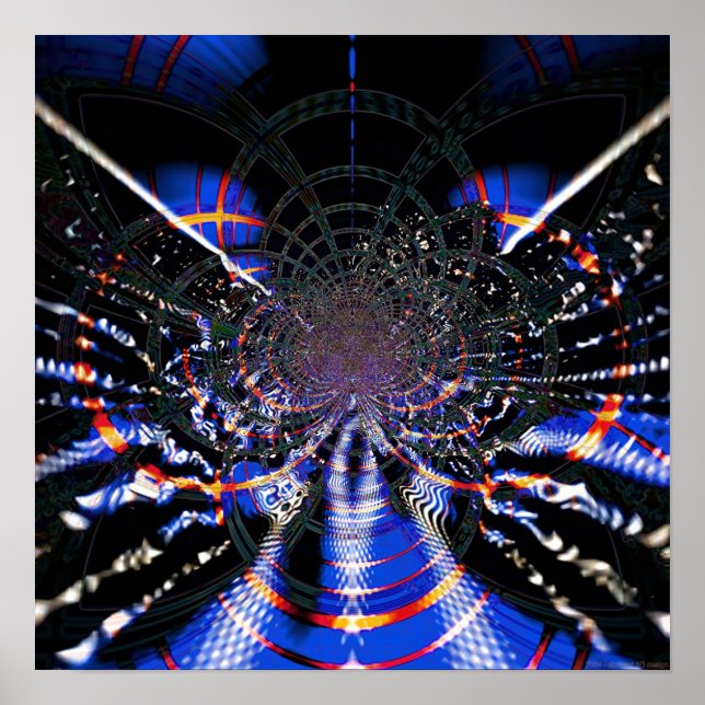 Póster Límite máximo abstracto 1.4a (Frente)