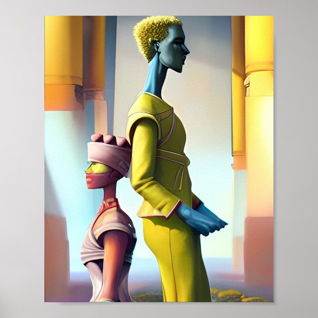 Póster Límites verticales Diseño de Ken Gage (Frente)