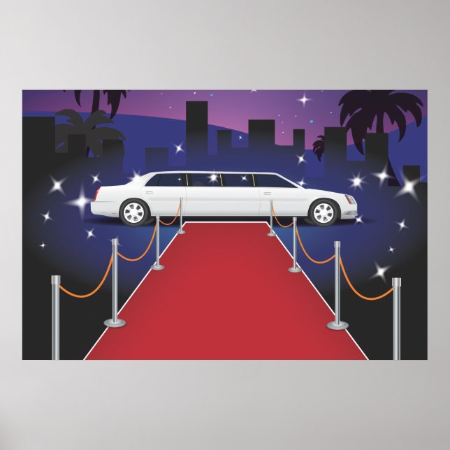 Póster Limo, celebridad de la alfombra roja (Frente)